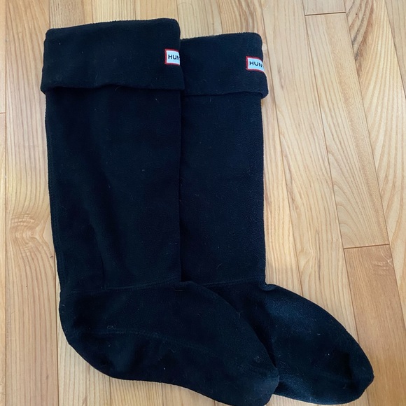 Hunter Women’s Tall Rain Boot w/ Fleece Lining - Picture 6 of 8